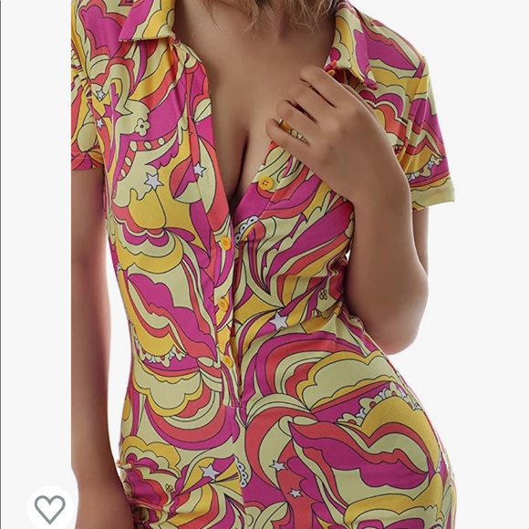 Multi color playsuit - Picture 2 of 4